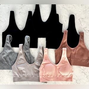 Aerie Seamless Bralette (Seven)!! Various colors, Sz Medium Ribbed Athleisure